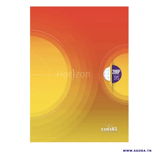 Cahier Suprême Brochure 288p – Petit Modèle 60g (Yamama).