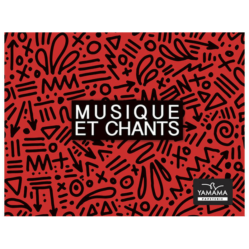 Cahier Musique & Chant – Yamama – 48 Pages – Petit Modèle.