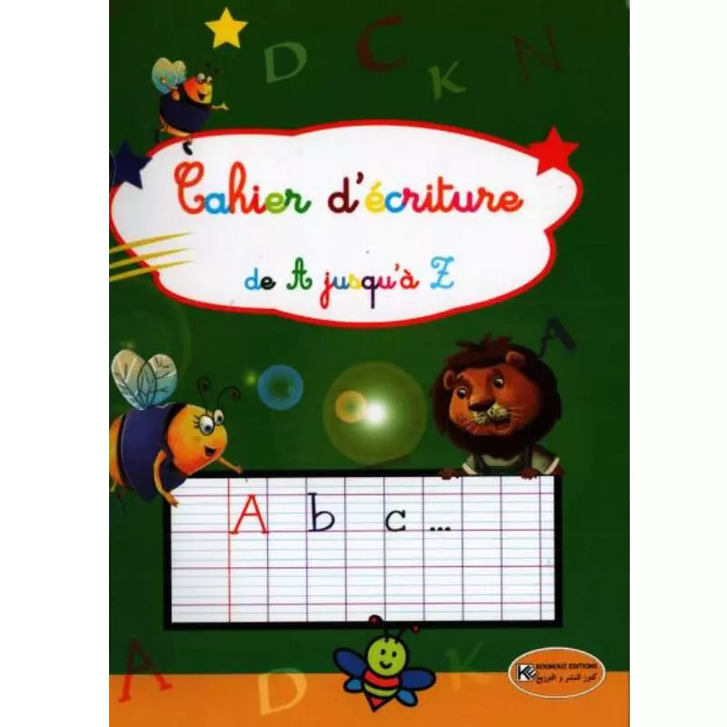 Cahier d'Écriture de A à Z.