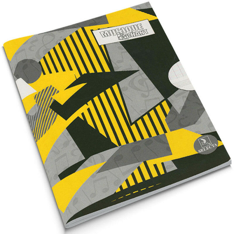 Cahier Musique et Chant A4, 48 pages - Selecta.