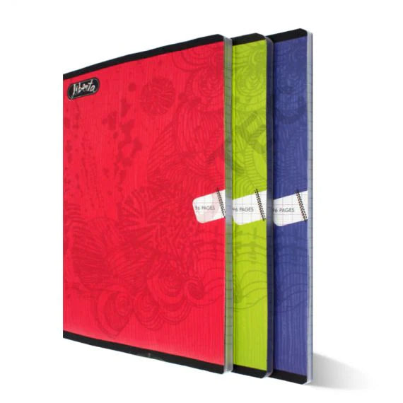 Cahier Piqué 96 Pages – Petit Modèle – Vert – 90g – Liberta.
