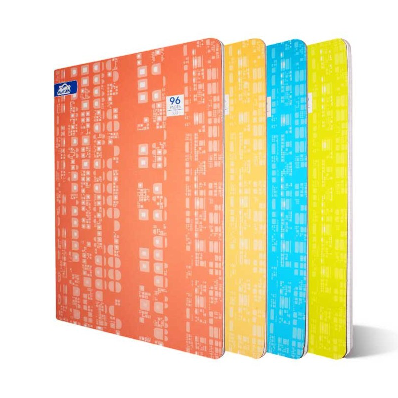 Cahier piqûre 96P 24x32 cm – Couverture Fantaisie CC 70G (Next)