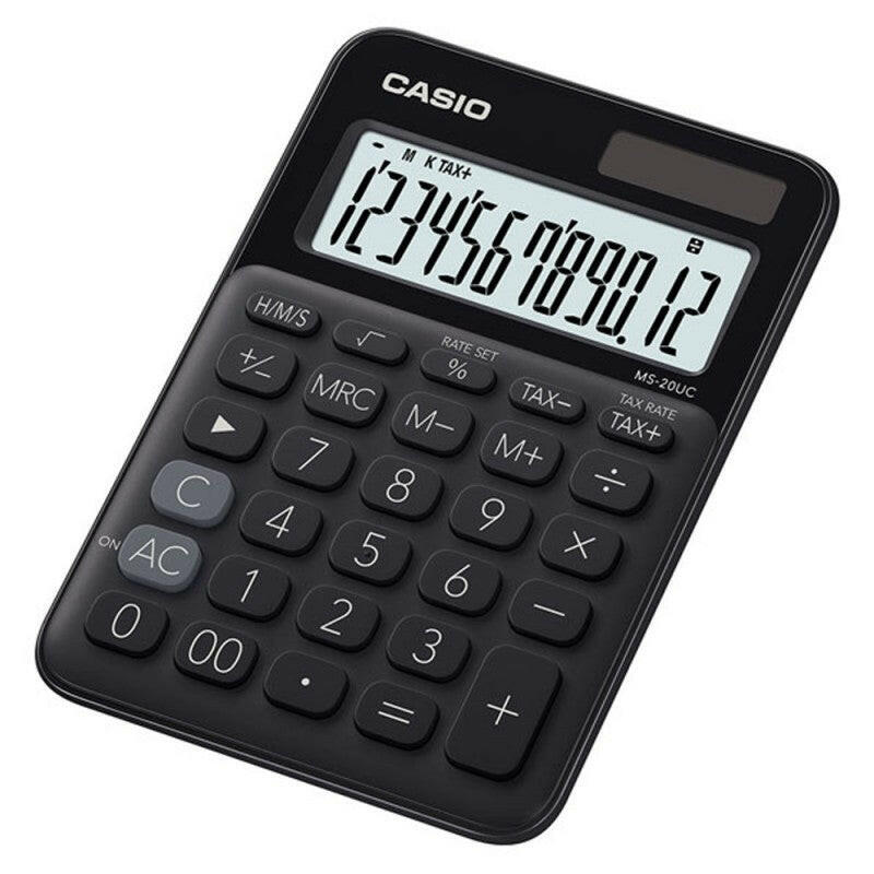 Calculatrice De Bureau Casio MS-20UC-BK.