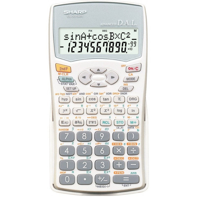 CALCULATRICE SCIENTIFIQUE SHARP 531WH