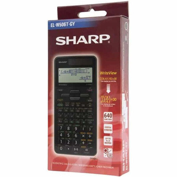 Calculatrice Scientifique Sharp EL-W506T-GY