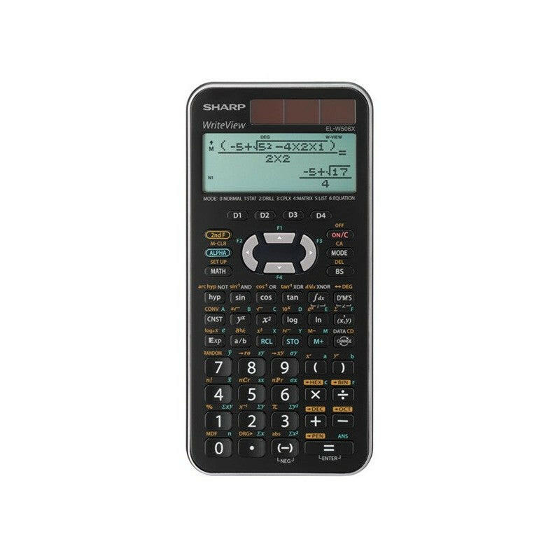 CALCULATRICE SCIENTIFIQUE SHARP EL-W506X-SL.