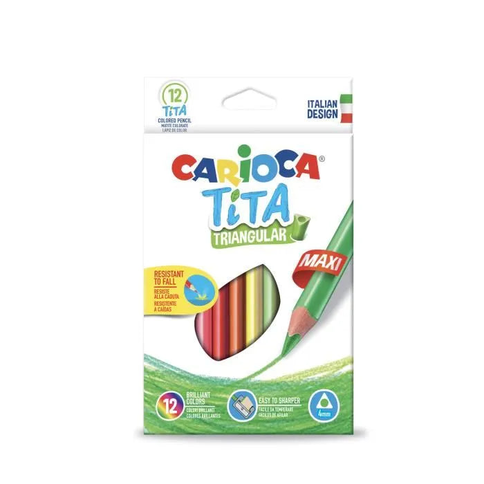 Set De 12 Crayons courts Tita - Carioca.