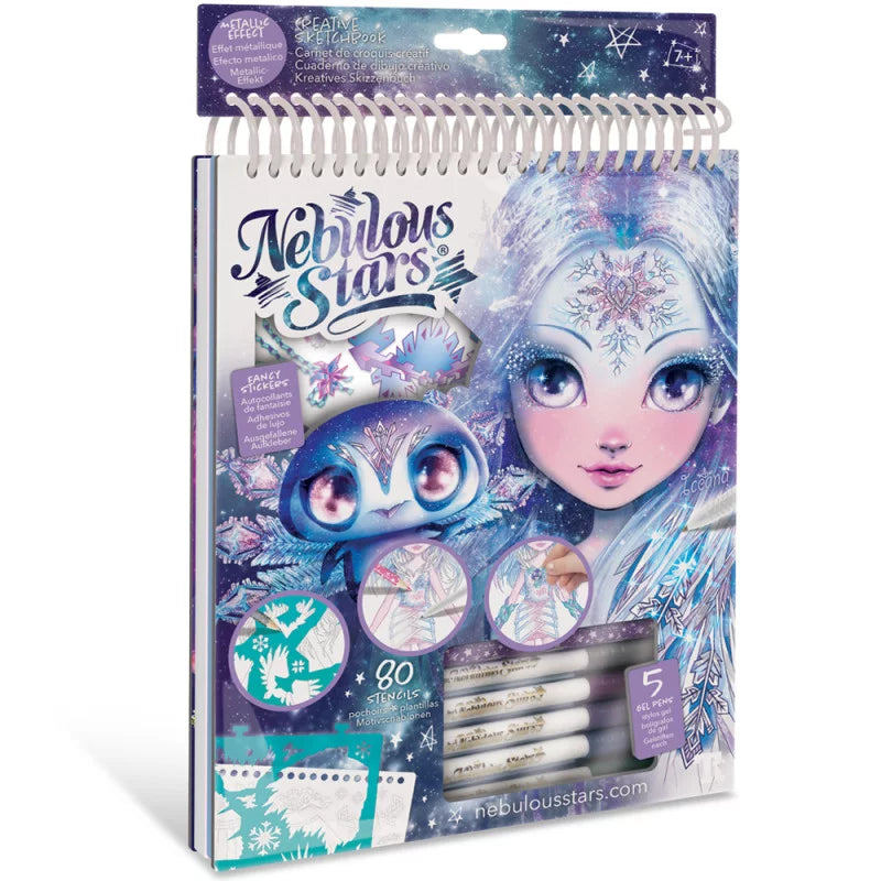 Carnet De Croquis Créatif - Iceana - Nebulous Stars.