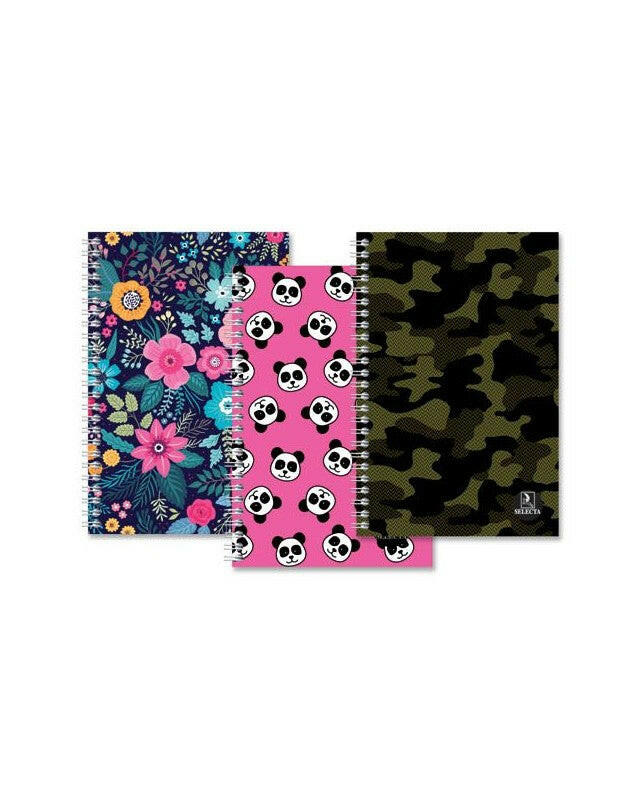 CARNET WIRO SELECTA  KARTEX 12*15 160 P 5*5.