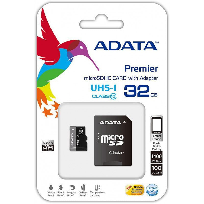 MEMOIRE MICRO SD 32GC+ADAPTATEUR