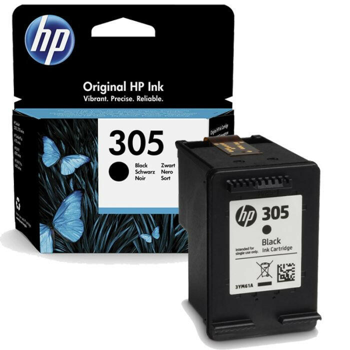 Cartouche d’encre HP 305 Noir 3YM61AE - Originale.