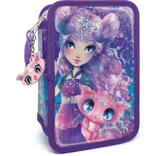 Trousse de Crayons à 3 Volets – Nebulous Stars