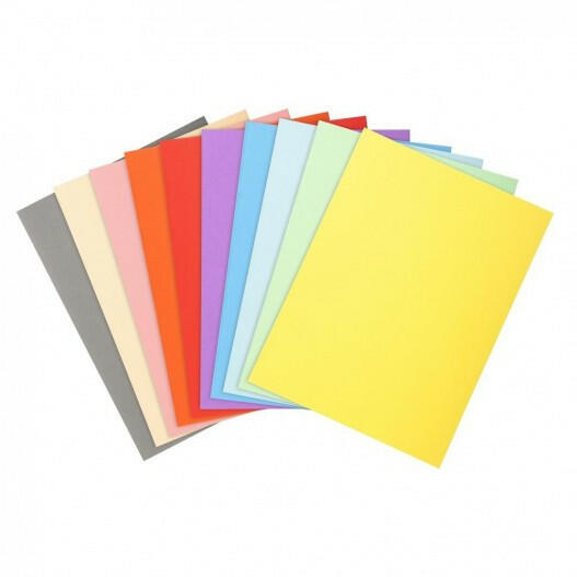 Chemises Cartonnées Assorties - Paquet de 100.