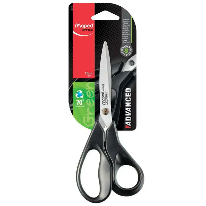 Maped - Ciseau en blister Advanced 18 cm.