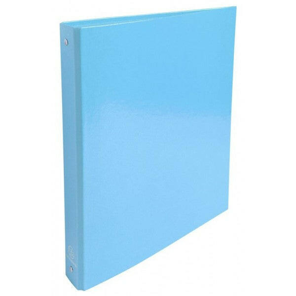 CLASSEUR RIGIDE 4 ANNEAUX DOS 40MM BLEU PASTEL PURPLE.