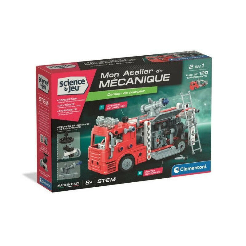 Camion de Pompier - Modèle à Monter.