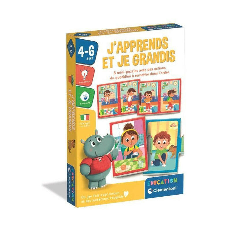 J’apprends et je Grandis – Activités éducatives.