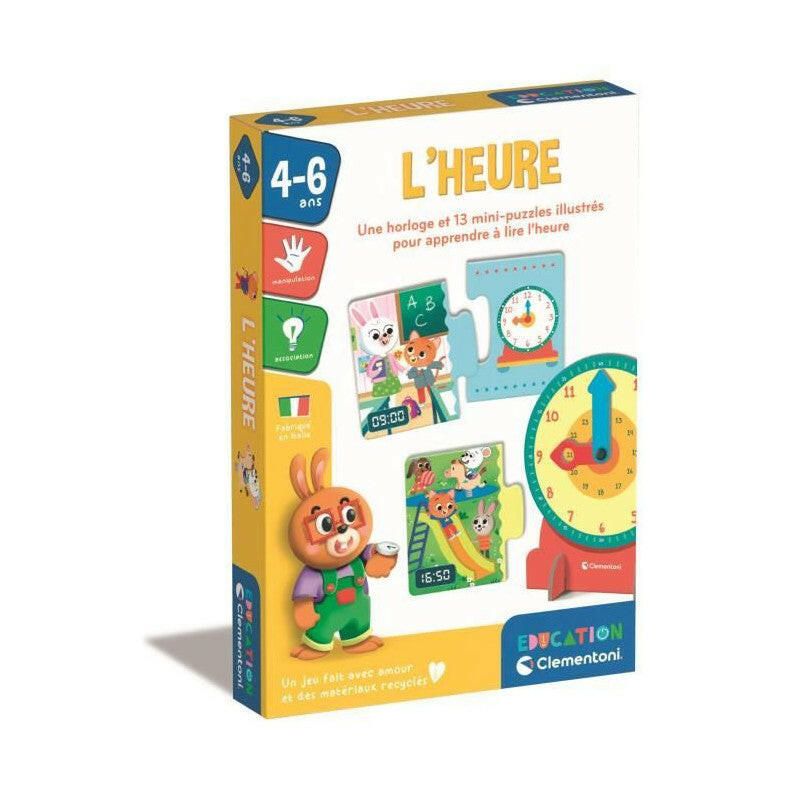 Quelle Heure Est-Il ? – Jeu d’Apprentissage.