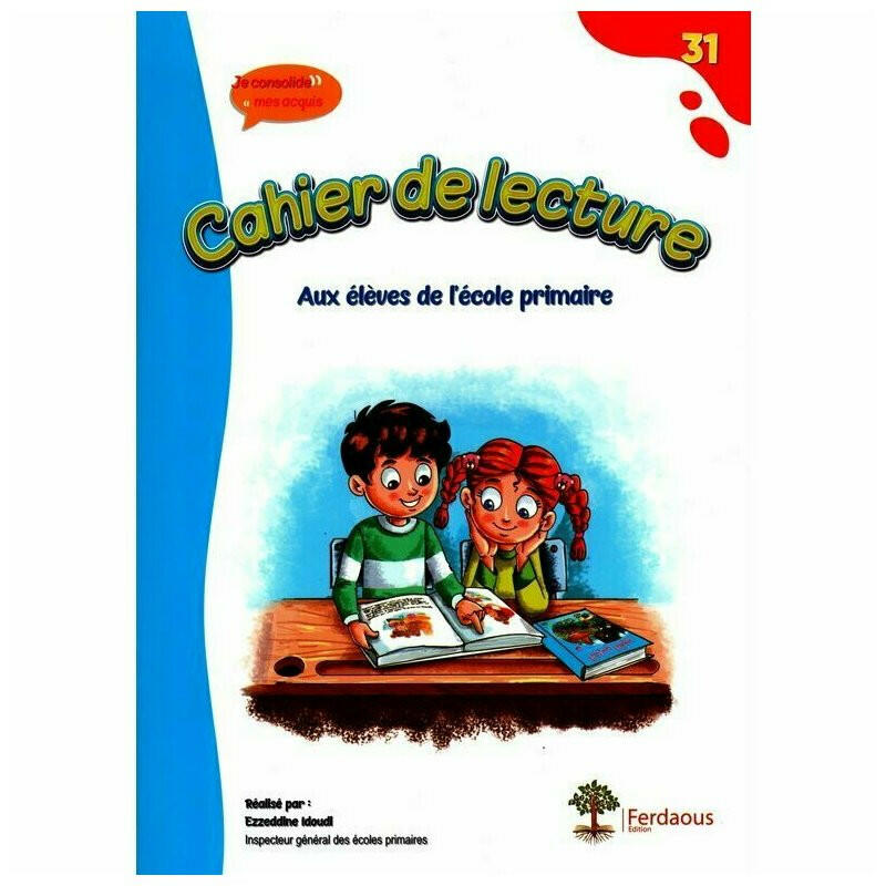 Cahier de Lecture - École Primaire.
