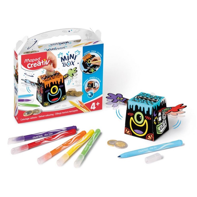 Maped Creativ - Coloriage Velours Mini Box