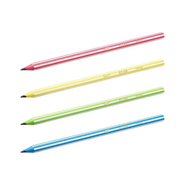 BIC - Crayon Noir Evolution Stripes.
