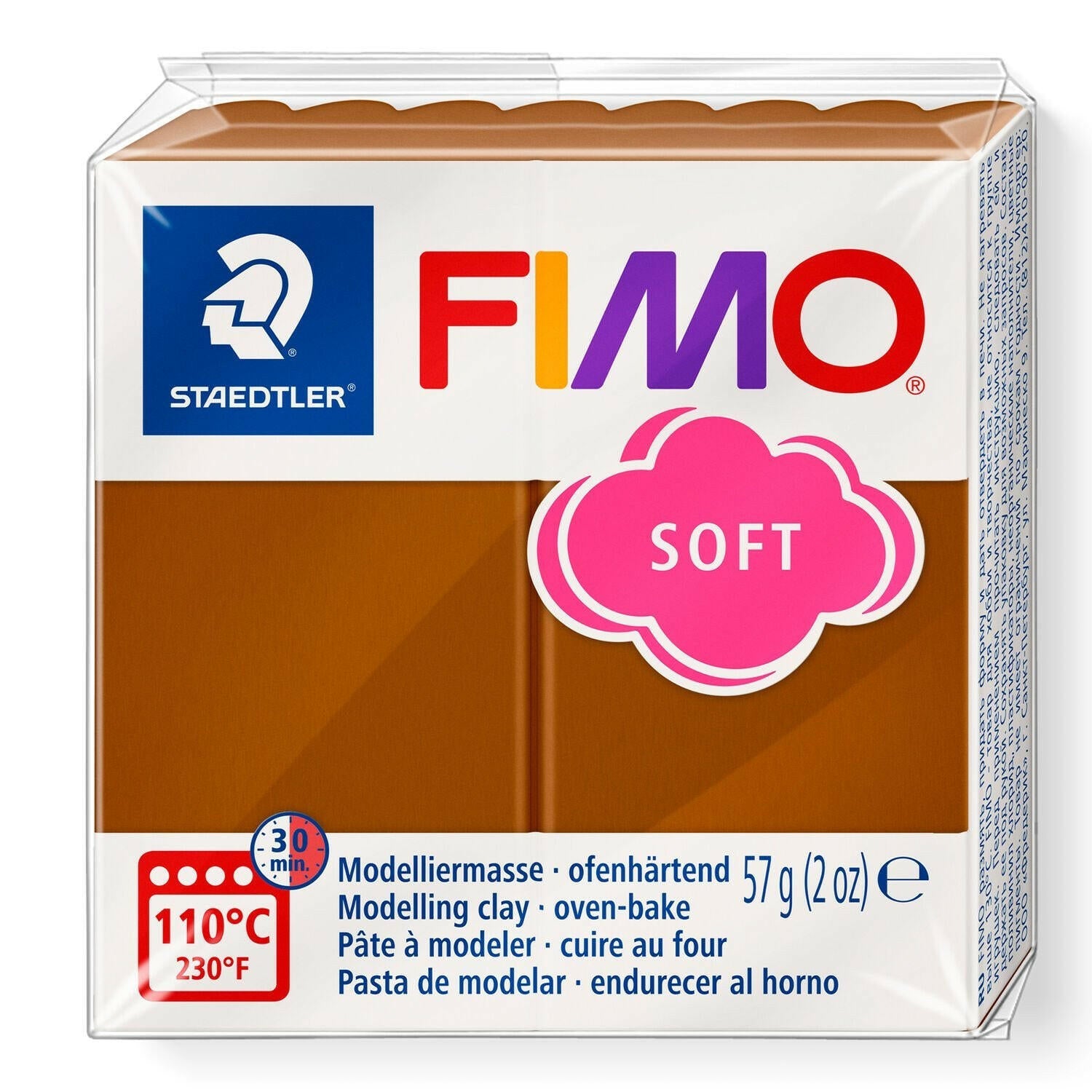 Pâte Cognac FIMO SOFT - Staedtler