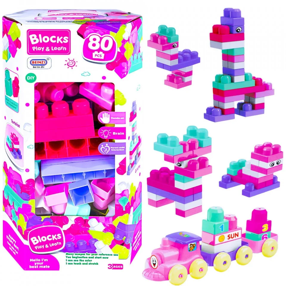 BLOC DE 80 PIECES REF 6668-8.
