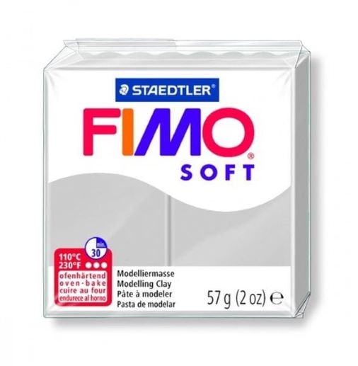 PATE FIMO STAEDTLER DOLPHIN GREY 80