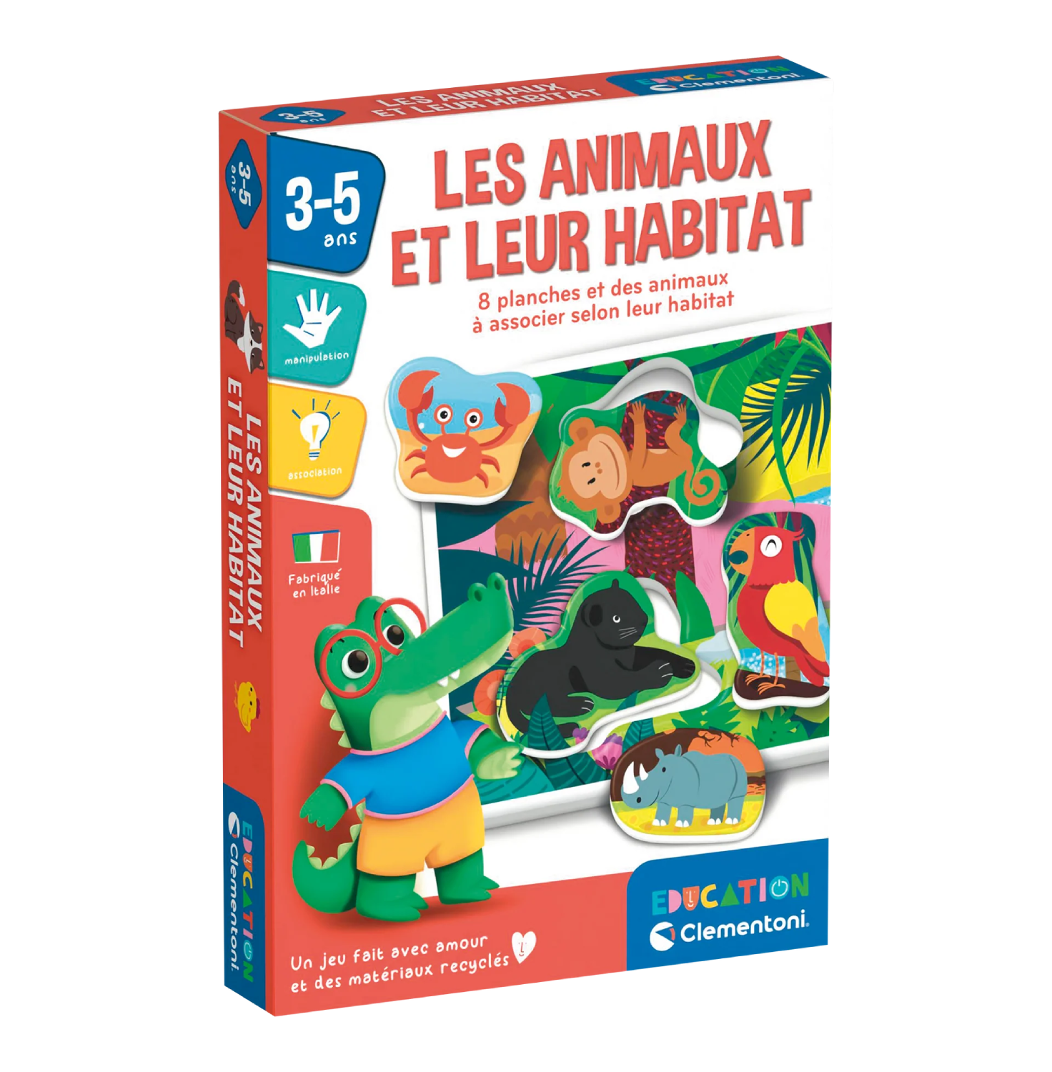 Les Animaux et Leur Habitat – Jeu Éducatif.