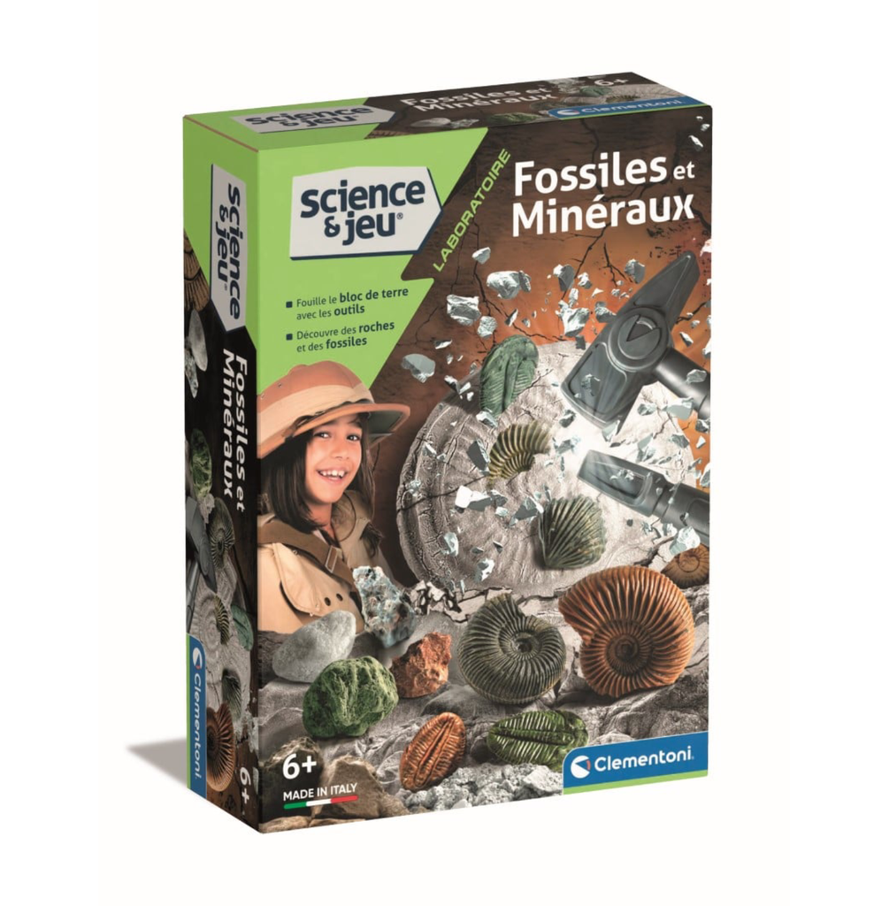 Fossiles et Minéraux – Mon Premier Coffret.
