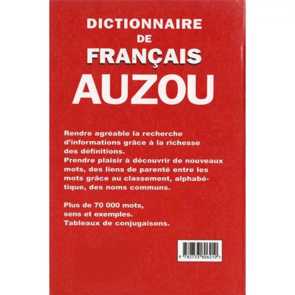 Dictionnaire de Poche Français 2005 - Auzou.