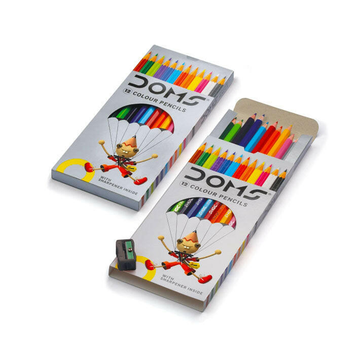 CARYONS DE COULEURS 12/18 DOMS CARTONNE.