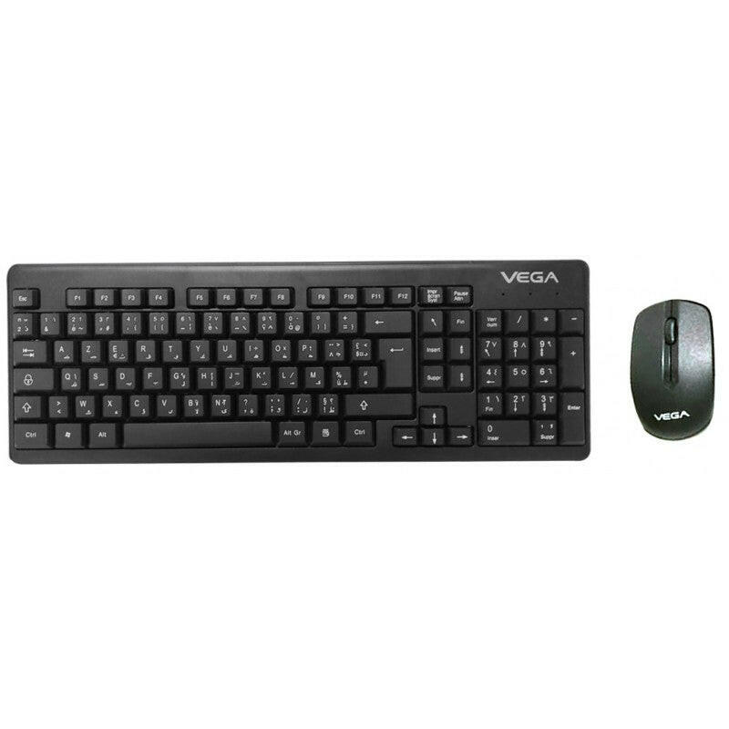 Clavier et souris sans fil ensemble Vega.