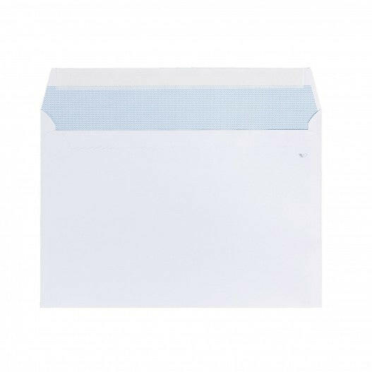 Lot de 500 enveloppes blanches 16x22 cm.
