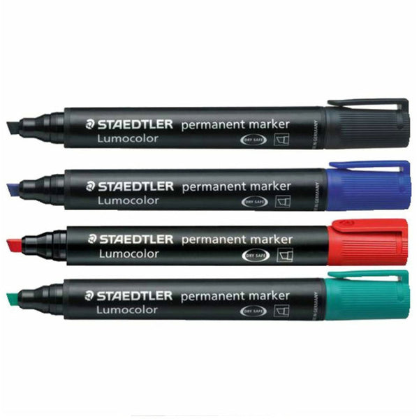 Etui de 4 Marqueurs Permanent Lumocolor® - Staedtler