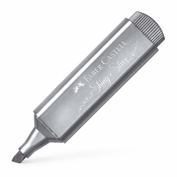 SURLIGNEUR FLUORESCENT METALIC SILVER FABER-CASTELL 154661