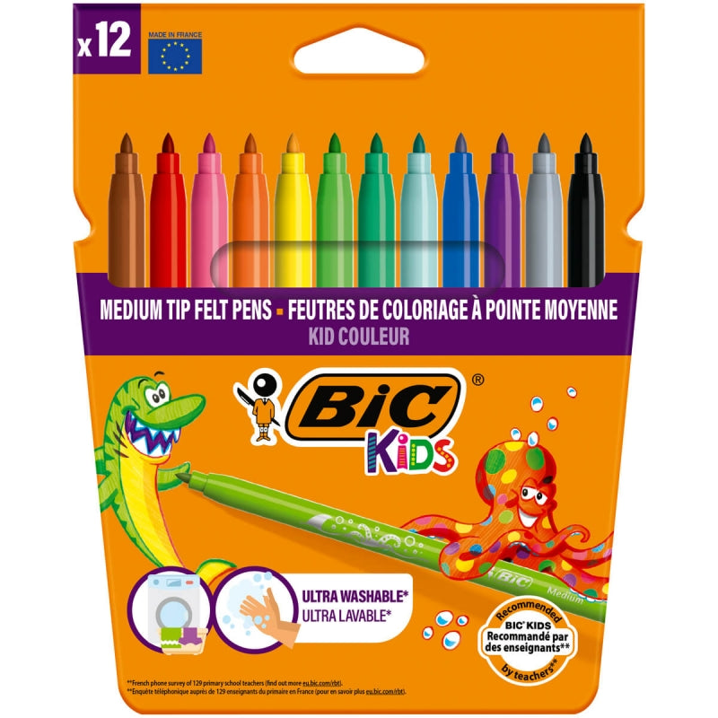 Feutre Bic de 12 Kids