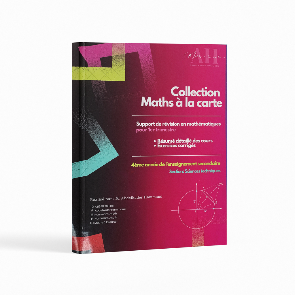 Maths à la Carte – 1er Trimestre Bac Techniques