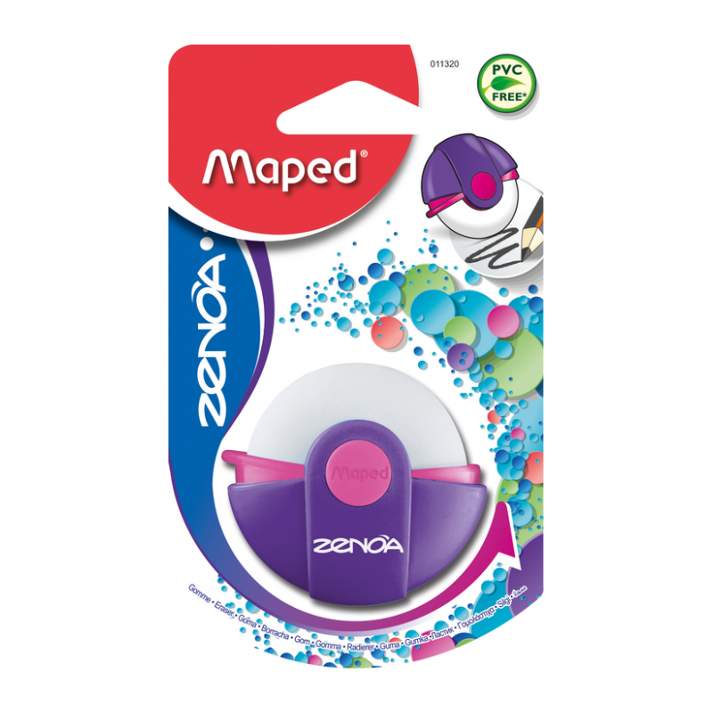 Maped - Gomme Zenoa Plus en Blister.