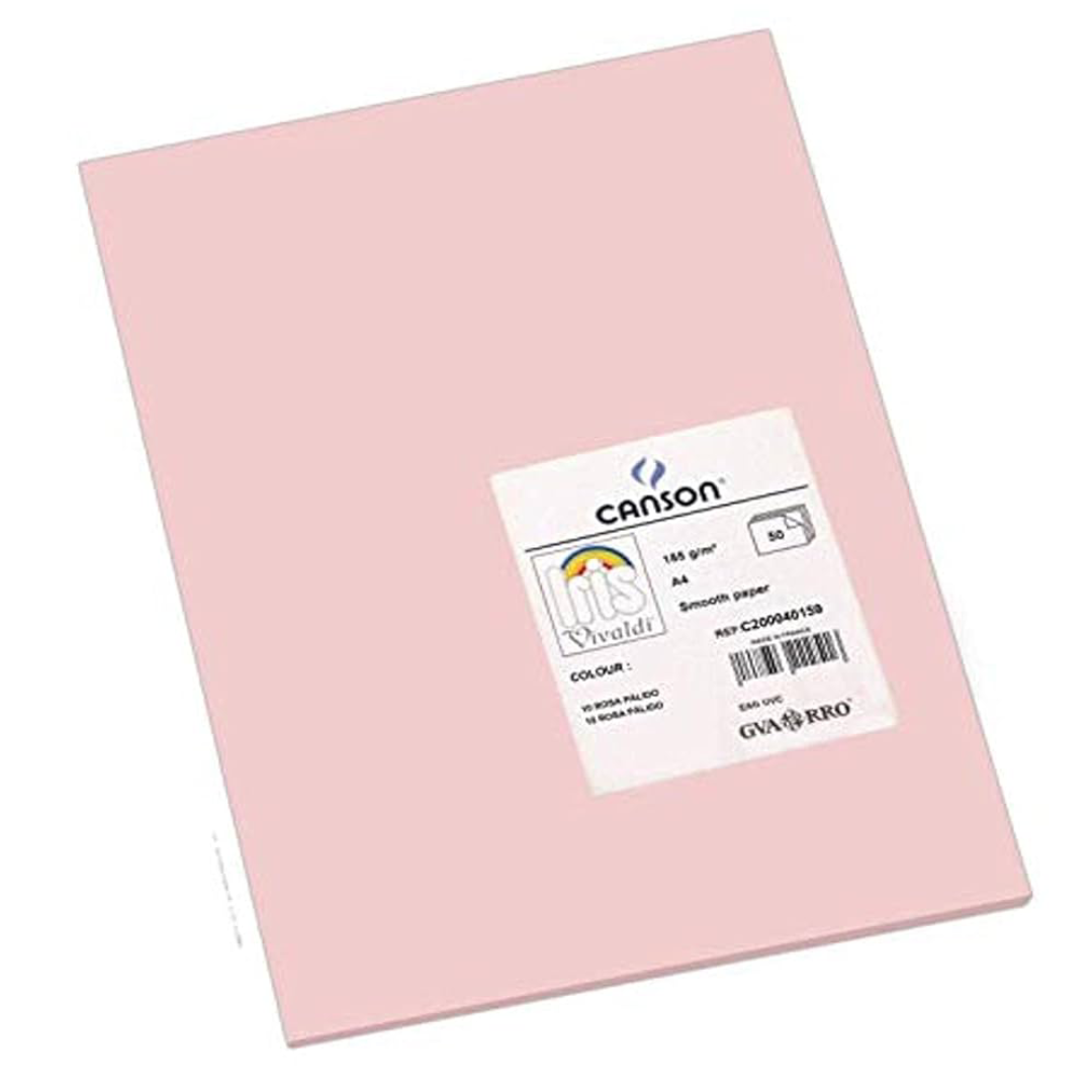 Papier Canson Rose Clair A2 – 160g