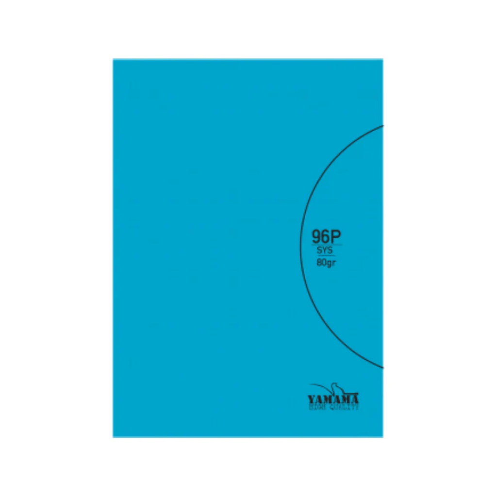 Cahier Piqué Aladin – 96 Pages, 24x32cm, Couverture Bleu, 60g