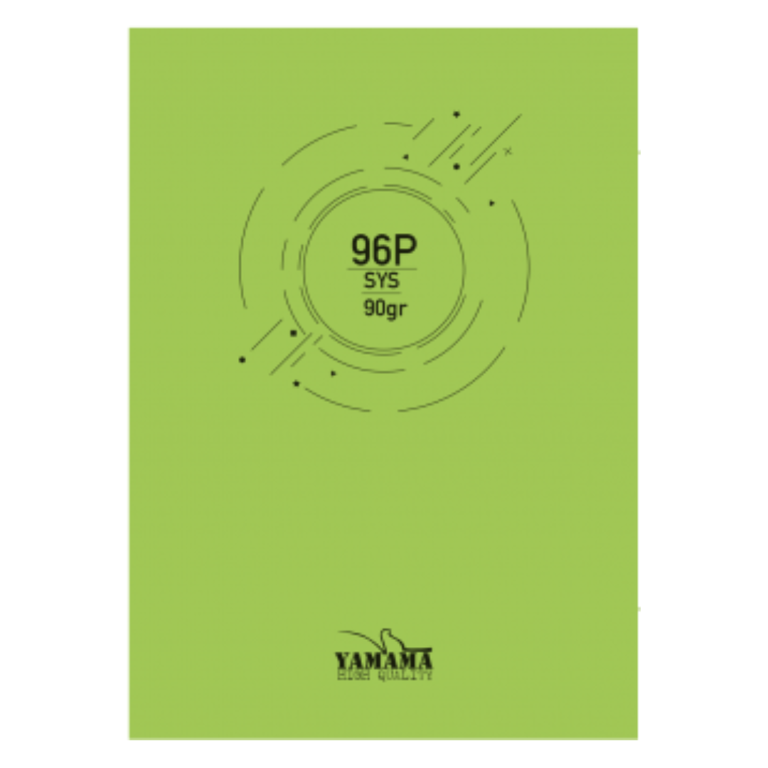 Cahier Piqué Fenicia – 96 Pages, Couverture Verte