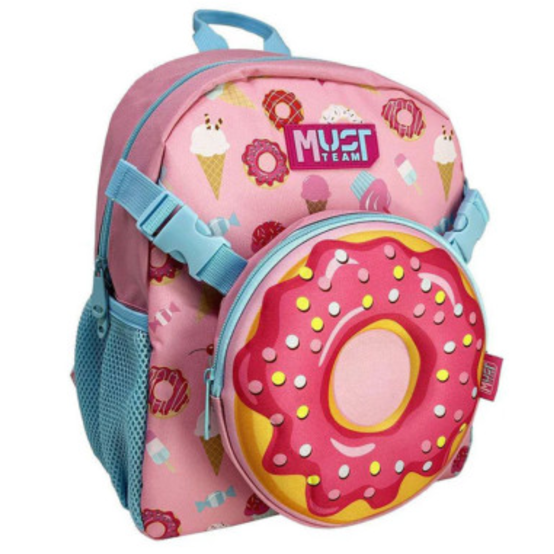Sac à Dos Enfant + Sac Épaule Must Team Donuts