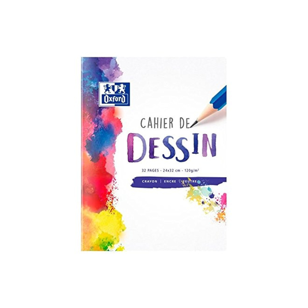 Cahier de Dessin Next – 24 Pages, 24x32, Uni