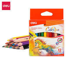 CRAYONS DE COULEUR 12/9 REF EC00400 DELI (48/480).