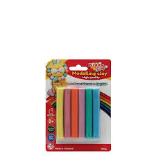 PATE A MODELLER KIDDY CLAY 100G DE 6 COUL PASTEL