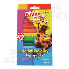 PATE A MODELER DE 12 KIDDY CLAY PASTE 200GR  BX-200-12P