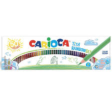 CARIOCA CRAYON DE COULEUR TITA RAINBOW DE 50