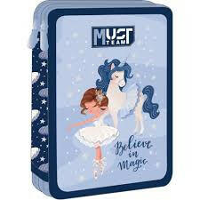 Trousse Plate 2 Poches Must Team – Believe in Magic.