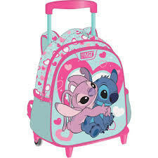 Sac à Dos Enfant Trolley Must Team Disney Stitch.